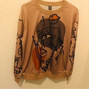 Graphic sweatshirt- Medium